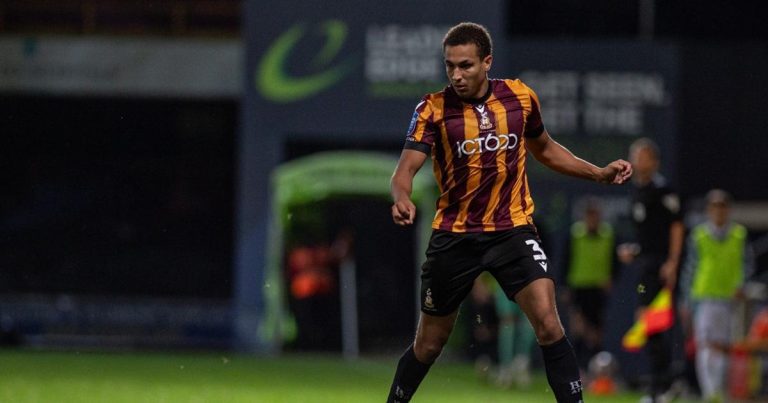 Bradford City Defender Lewis Richards Aims To Return To Fa