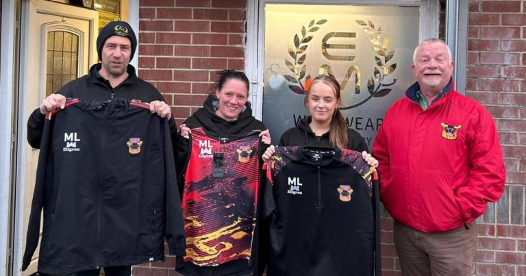 Em Workwear And Embroidery Featured On Bradford Bulls Socks