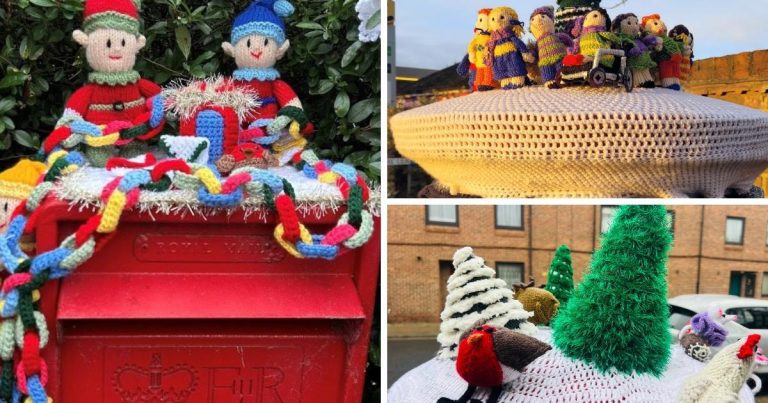 Festive Post Box Toppers 6 Of York's Best