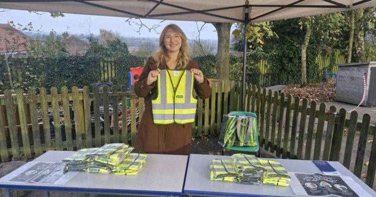 Specsaver Donates High Vis Vests For Safety Awareness