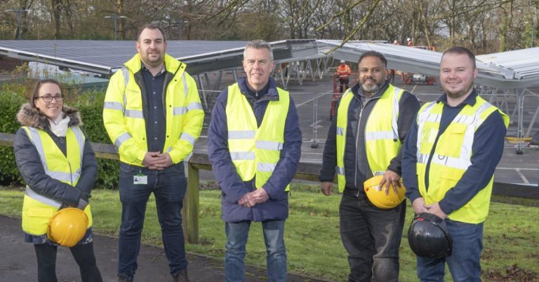 Yorkshire Building Society Installs Solar Carport