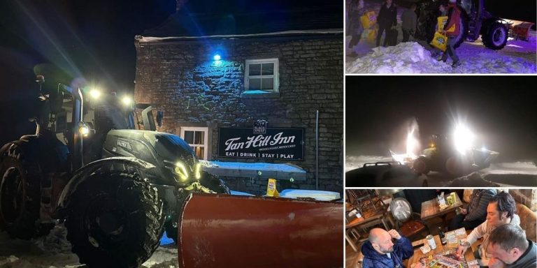 29 People Who 'snowed' Britain's Highest Pub For 72 Hours