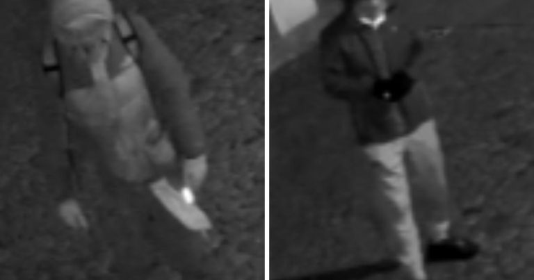 Cctv Images After Nutcracker Figures Were Stolen From Burley Hall