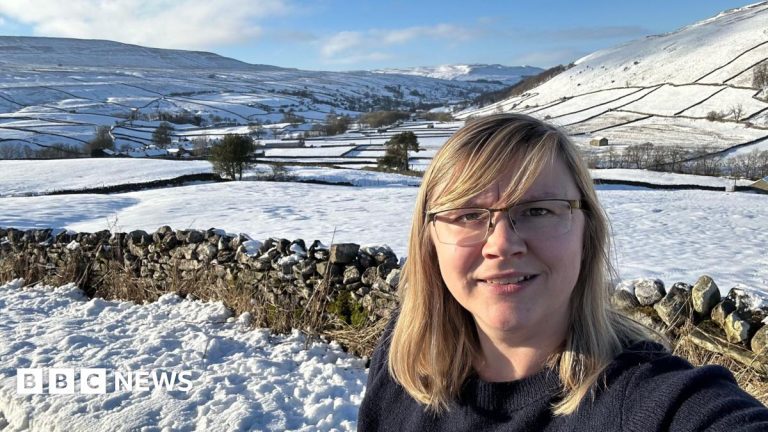 Farmers In The Yorkshire Dales Cut Off By Snowdrifts