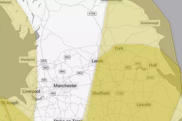 Met Office Is Two New Weather Warnings Of Yorkshire In