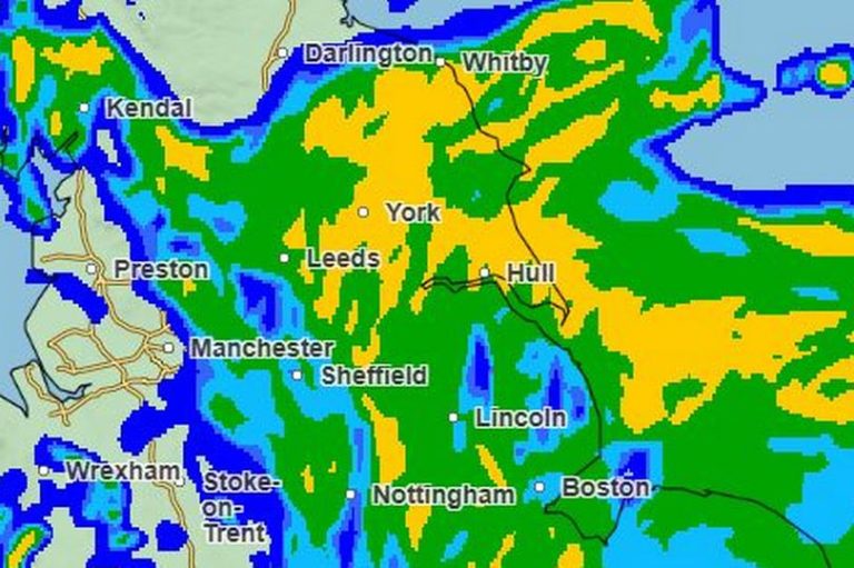 Two Weather Warnings With A Lot Of Wind And Rain