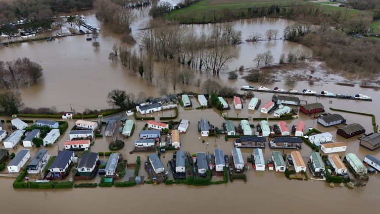 Uk Weather: Two Regions Declare Major Incidents Man's Body