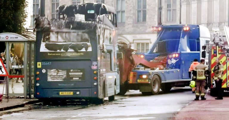 A Bus Fire In Bradford City Centre Caused More Than