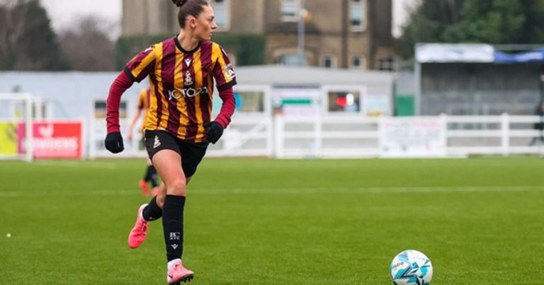 Bradford City Woman Crashes Hull United Woman To Go Third