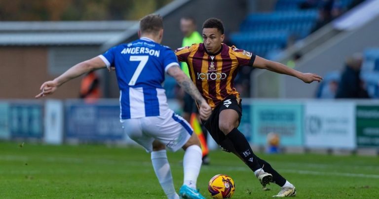 Bradford City's Lewis Richards Is Keen To Return From A