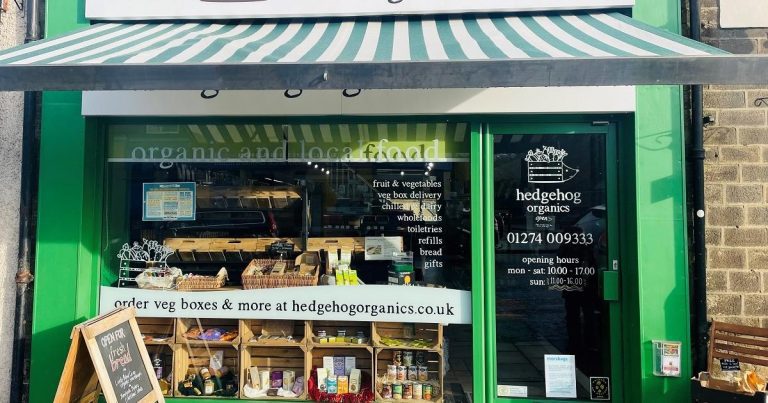 Hedgehog Organics, Located On Main Street In Bingley, Speaks To