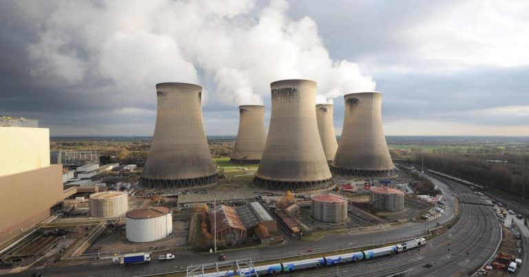 The Retired Gp Has Stopped Trains At The Drax Power