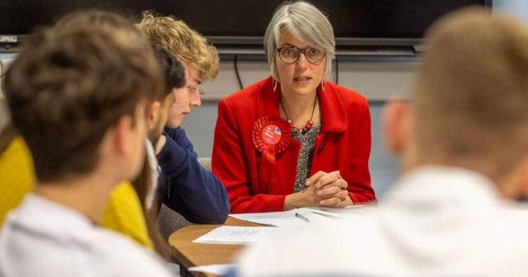 Mp reflects on a visit to a school that was