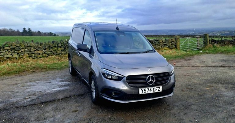 Mercedes benz cititon is a stylish and efficient panel van