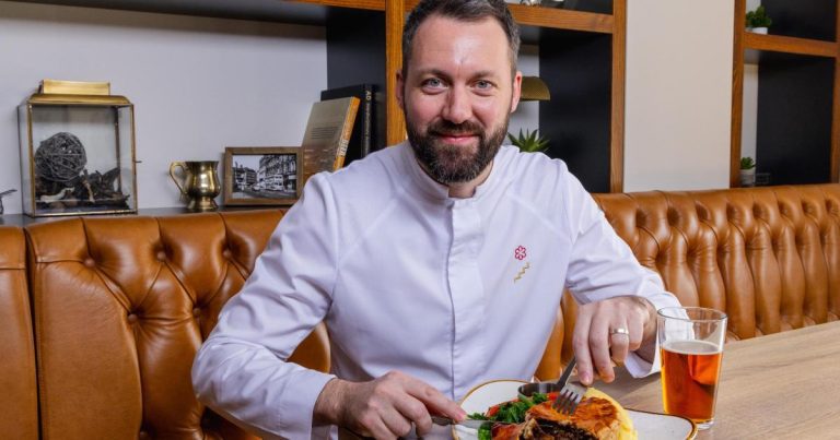 Marston and chef tom shepherd launch "best ayer pub pie"